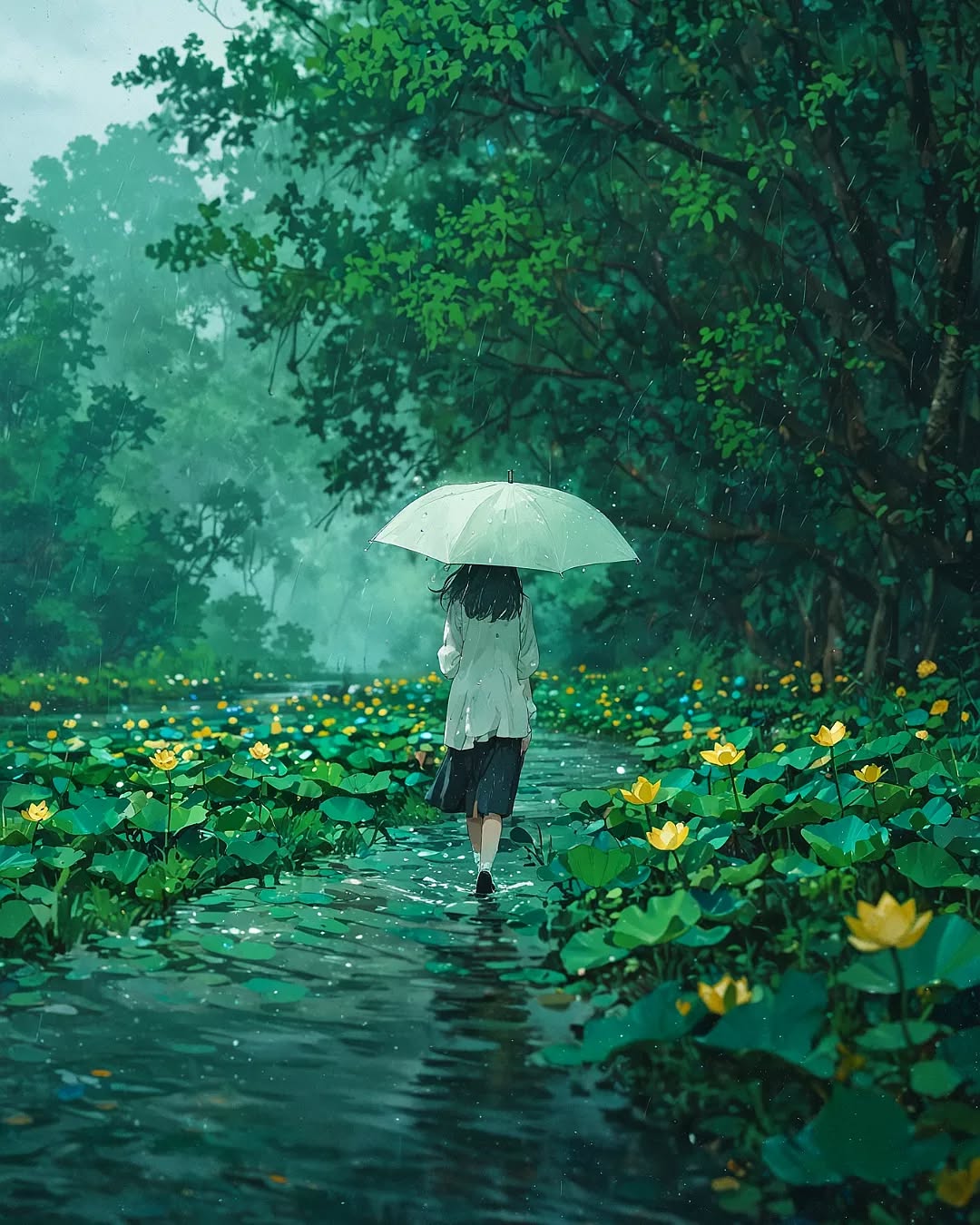 You say you like the rain, but you take shelter when it comes