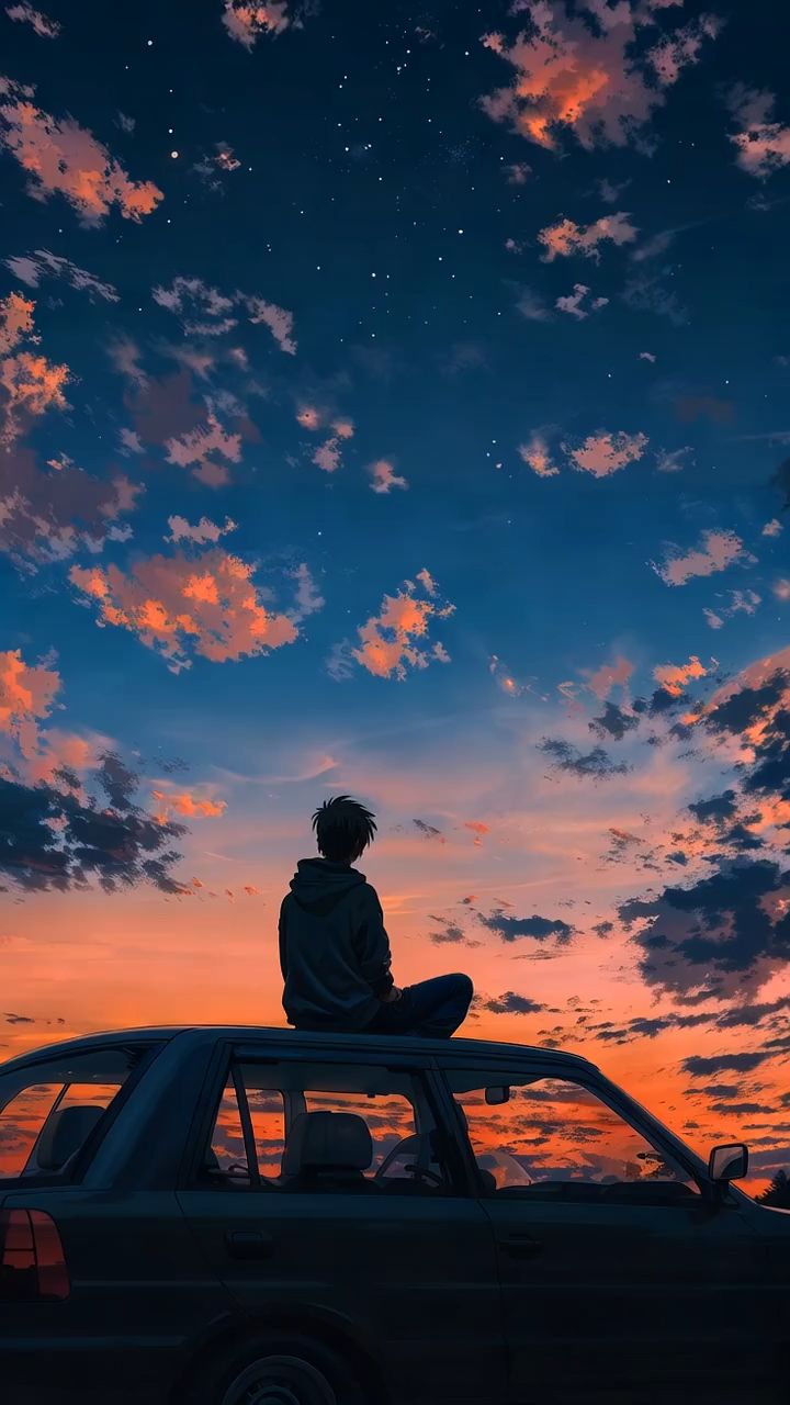 Lost in the sky, found in the silence.