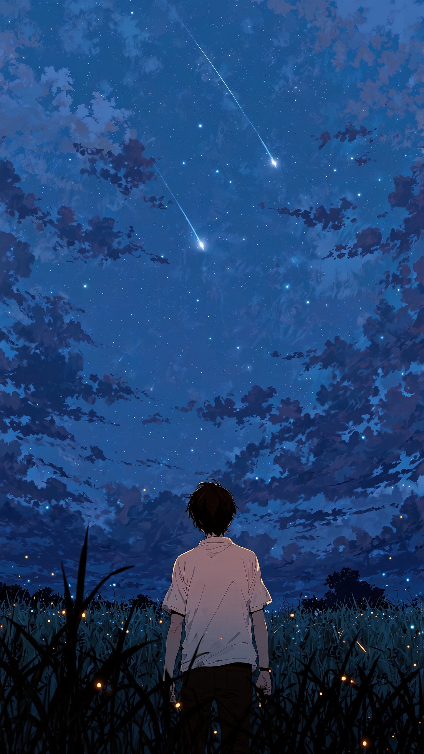 A quiet night, a loud heart
