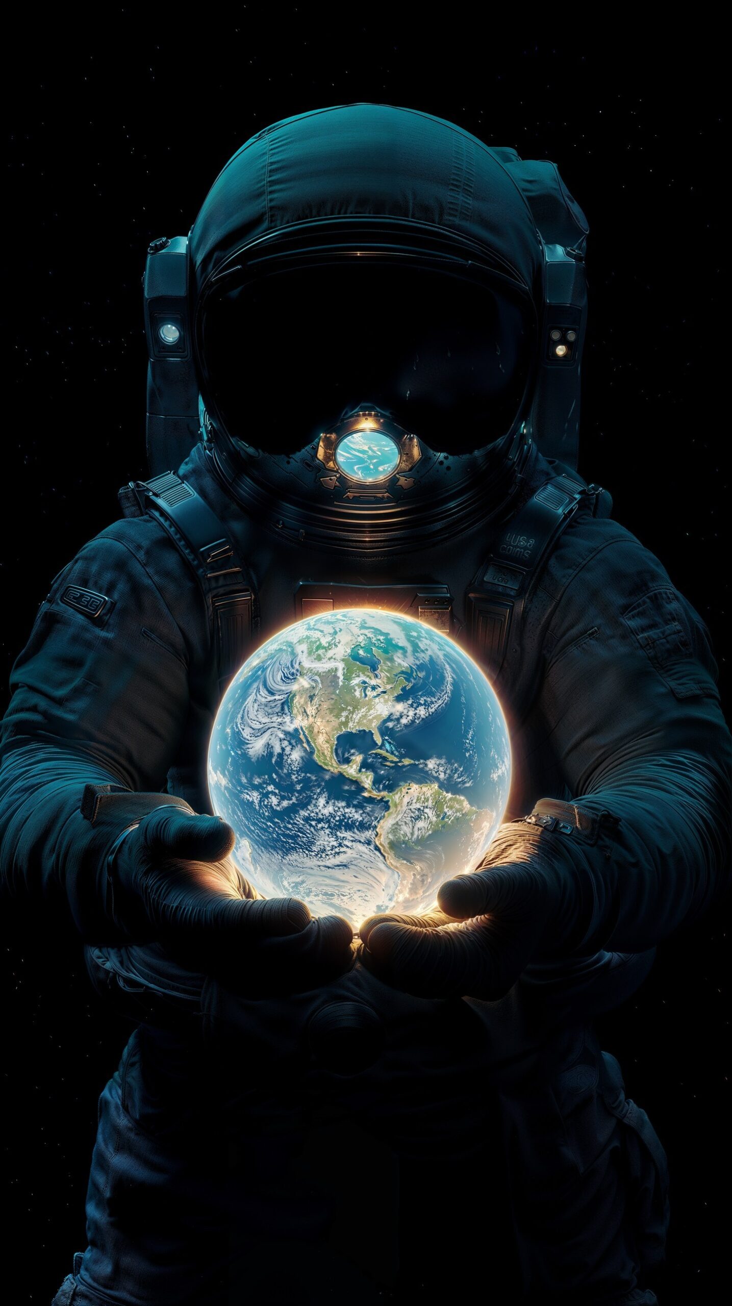 Holding the world in my hands, yet lost among the stars