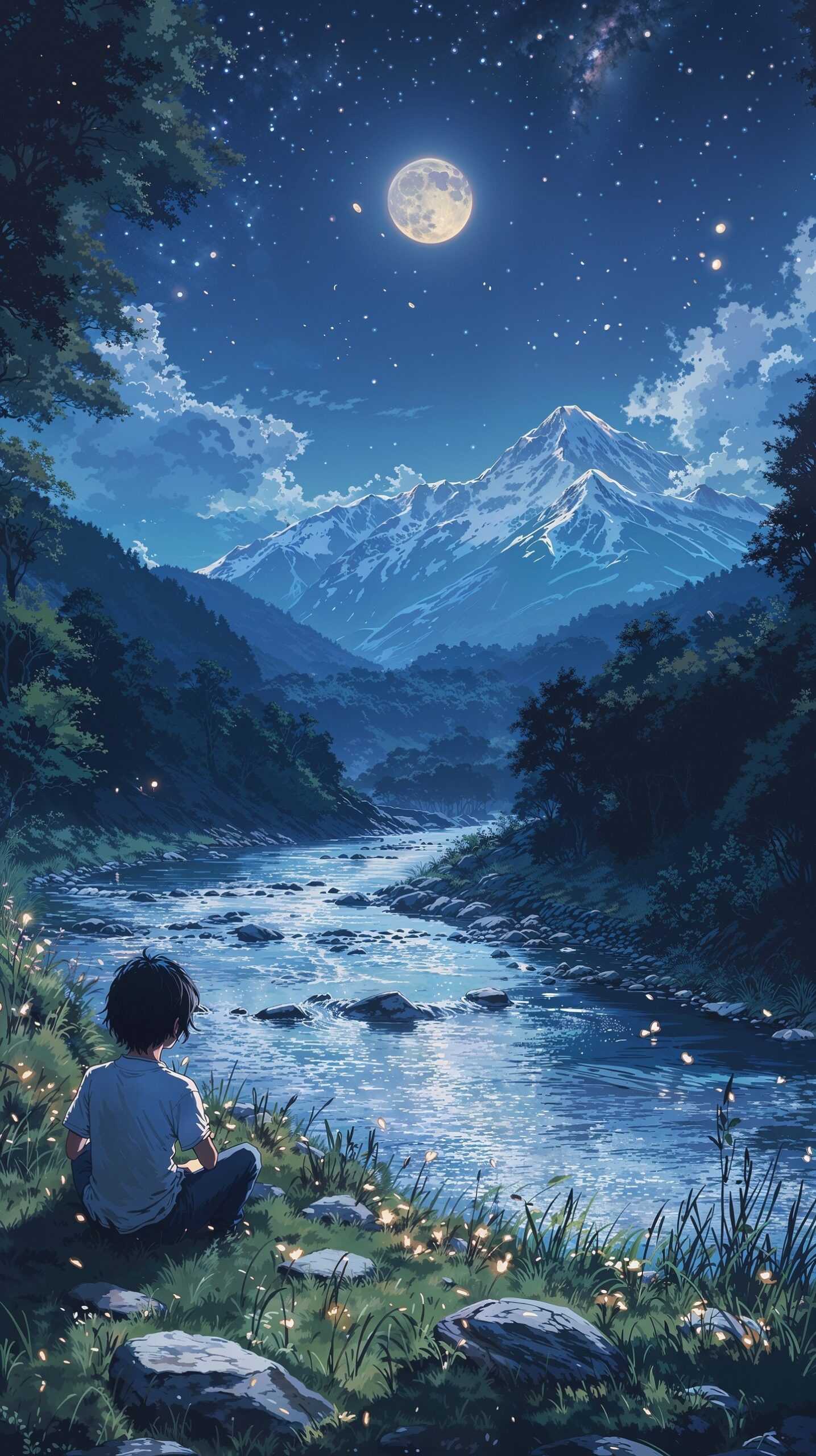 Somewhere in the stillness, the universe speaks