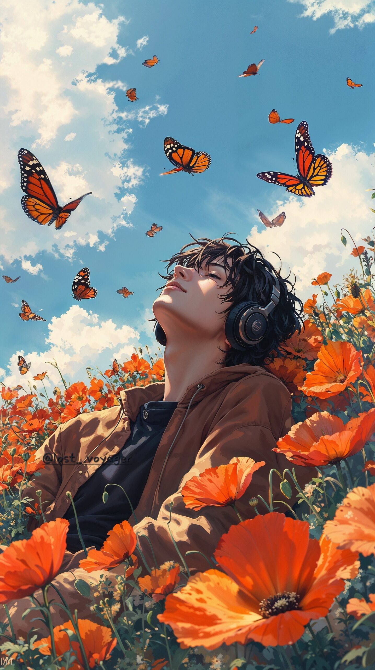 Sometimes, all you need is a field of dreams and a moment of peace.