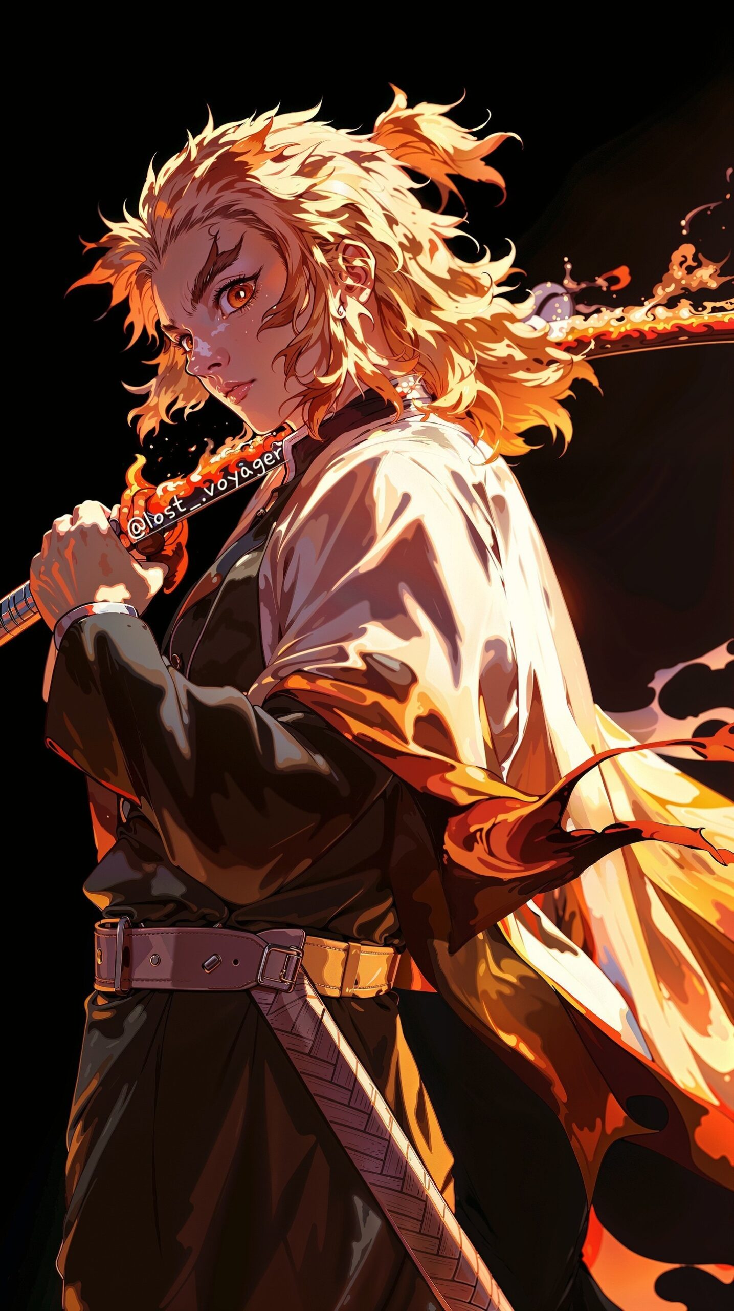 A flame that never wavers, a will that never breaks.