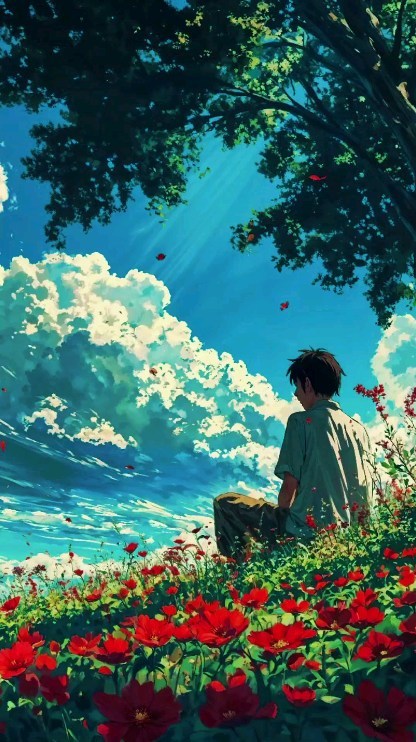 Lost in the beauty of nature