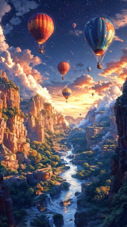 Up in the sky, where dreams take flight