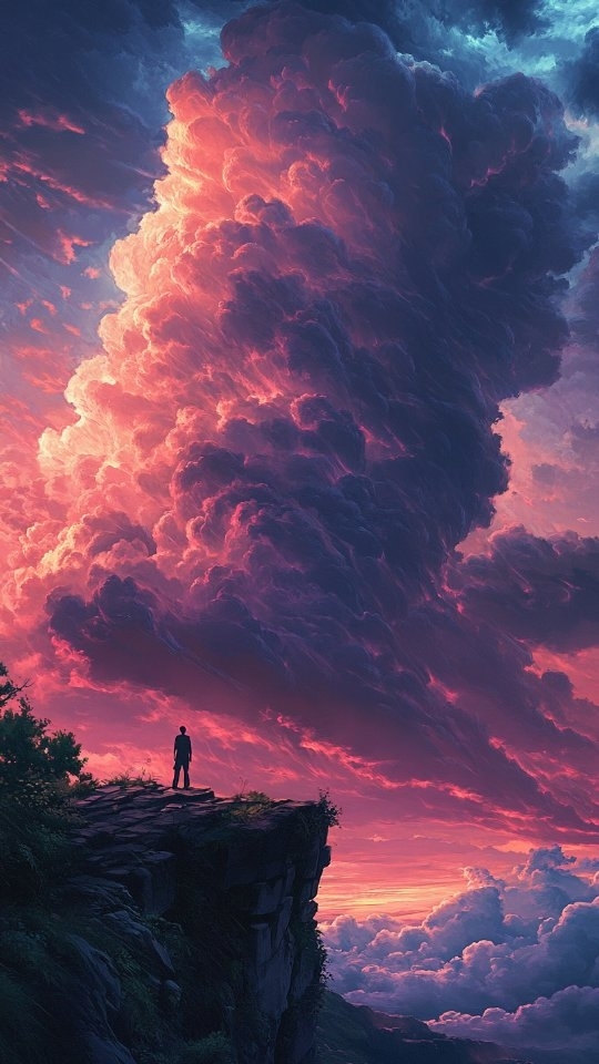Even scary things can be beautiful